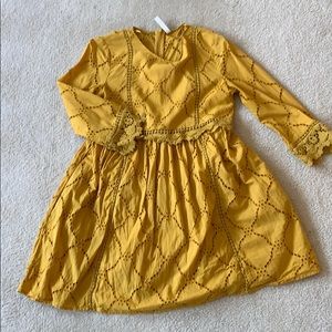 Zara mustard yellow romper